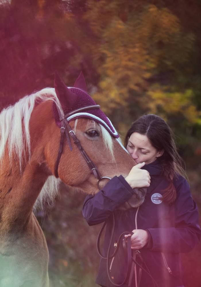 Julia Grün und ihr Haflinger Filou
